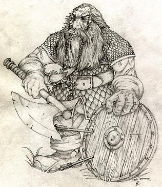 A Dwarven Fighter