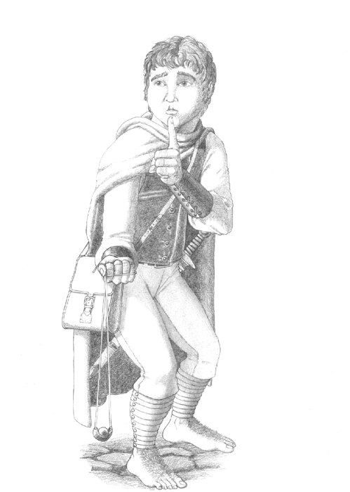 A Halfling Rogue