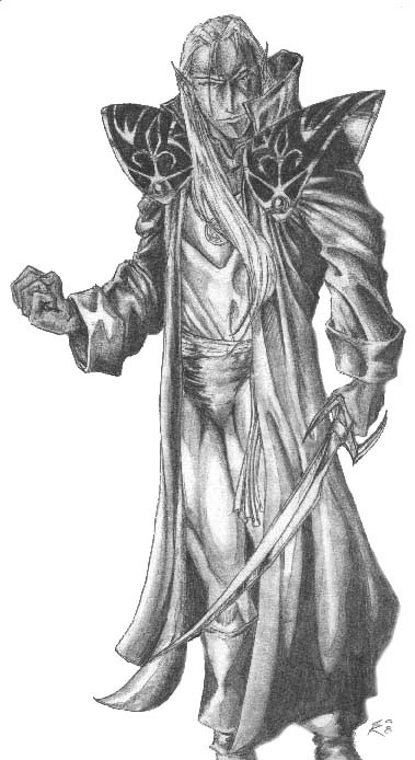 A Dark Elf Male